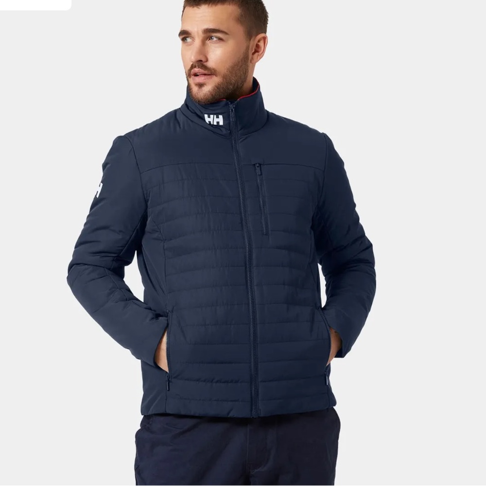 Helly Hansen Men's Navy Crew Insulator Jacket Large